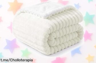 Manta WAVVE calentita y versátil que transforma tu sofá en un abrazo suave, ahora a un precio increíble que no podrás resistir. ¡Dale calor a tus días antes de que se acabe!