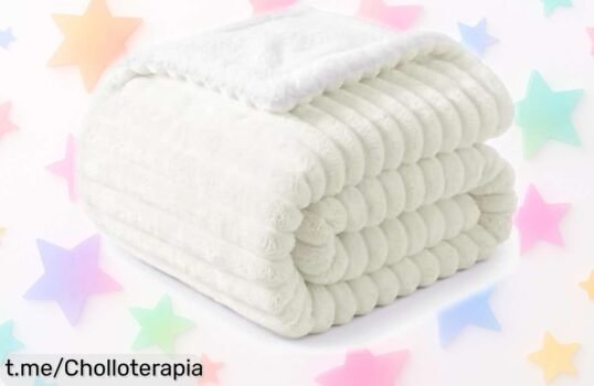 Manta WAVVE calentita y versátil que transforma tu sofá en un abrazo suave, ahora a un precio increíble que no podrás resistir. ¡Dale calor a tus días antes de que se acabe!