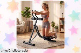 Máquina abdominal plegable con asiento giratorio 180° para entrenar desde todos los ángulos, precio loco y espacio mínimo: ¡aflórtalas todas tus ganas de ponerte en forma ya!
