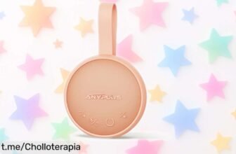 Máquina de ruido blanco ANYPLUS con 24 sonidos relajantes y Bluetooth a un precio loco que te hará dormir como un bebé. ¡Aprovecha este ofertón antes de que se acabe!