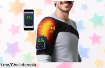 Masajeador de hombros con 7 modos de calor y 3 de masaje: un chollazo para que te relajes al máximo. ¡No pierdas la oportunidad de cuidarte en casa!