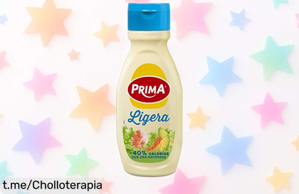 Mayonesa ligera Prima: Cuida tu figura sin renunciar al sabor en un chollo que no puedes dejar pasar, ¡llévate el delicioso gusto a casa ya!