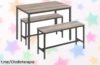 Mesa de comedor con 2 sillas VASAGLE a precio loco, ideal para espacios pequeños: aprovecha esta oferta que te hará sonreír y ganar espacio en tu hogar ¡Compra ya!