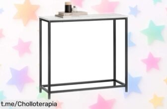 Mesa de recibidor SoBuy, elegante y versátil por un precio de ganga que no puedes dejar escapar; sé el primero en llamarla tuya y dale un toque especial a tu hogar.