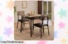 Mesa pequeña para comedor con 2 sillas tapizadas y estante: ¡un set ideal que ahora está a un precio regalado! Aprovecha esta oferta irresistible antes de que desaparezca.