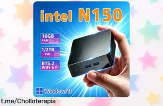 Mini PC Gamer portátil Intel i3 con 16GB RAM y hasta 2TB SSD, un ofertón inesperado que está a precio de chollo ¡Aprovecha antes de que se agote!