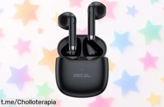 Mini auriculares inalámbricos OSCAL Hibuds 5 en oferta increíble: disfrútalos sin preocupaciones con su resistencia al agua y llévatelos a un precio de escándalo, ¡no dejes pasar esta oportunidad!