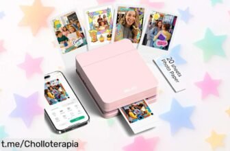 Mini impresora de fotos portátil Nelko PP01, ¡un precio loco para inmortalizar tus momentos únicos al instante y donde quieras! No te quedes sin la tuya.