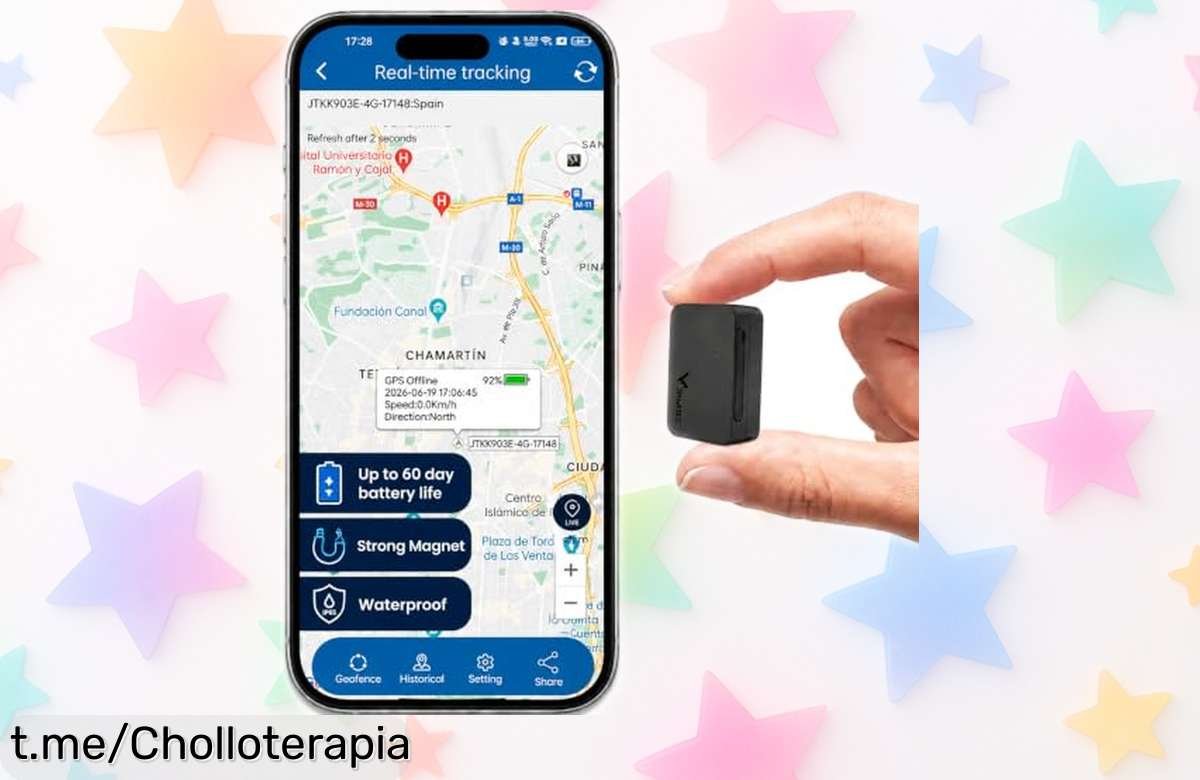 Mini localizador GPS 4G para coche, camión o moto con batería eterna a precio loco; protege tu vehículo y vive tranquilo hoy mismo. ¡No dejes pasar esta oportunidad irresistible!