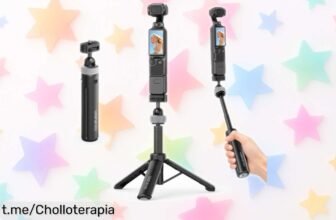 Mini trípode ULANZI MT95 para DJI Action y Osmo Pocket a precio irreal: graba como un pro en cualquier lugar, ¡aprovecha este chollo antes de que se agote!
