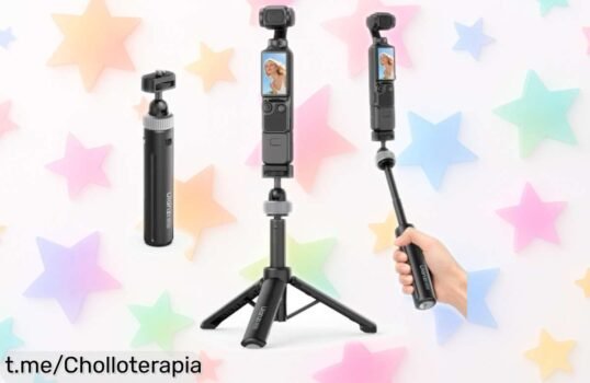 Mini trípode ULANZI MT95 para DJI Action y Osmo Pocket a precio irreal: graba como un pro en cualquier lugar, ¡aprovecha este chollo antes de que se agote!