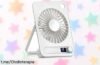 Mini ventilador de sobremesa yAyusi: disfruta del aire fresco que necesitas con un precio loco, hasta 12 horas de batería ¡Dale un respiro a tu día ahora mismo!