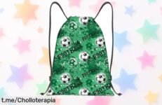 Mochila de cuerda ARYIMYDP perfecta para llevar lo que quieras, con cordón ajustable y a un precio increíble que no puedes dejar pasar. ¡Llévatela antes de que se agote!
