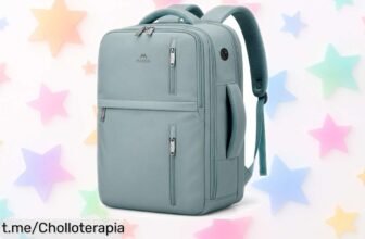 Mochila de viaje Matein impermeable y práctica para cabina: ¡ofertón increíble que te hará la vida más fácil! No dejes pasar esta oportunidad única.