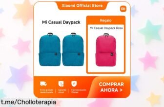 Mochila pequeña Tres por dos Mi Casual Daypack 10L, el ofertón que te sorprenderá: espacio para todo y a prueba de salpicaduras. ¡No dejes pasar este precio increíble!