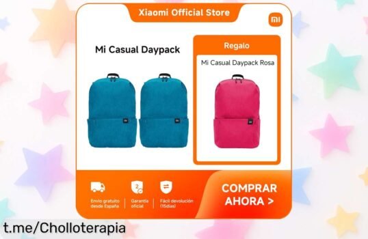 Mochila pequeña Tres por dos Mi Casual Daypack 10L, el ofertón que te sorprenderá: espacio para todo y a prueba de salpicaduras. ¡No dejes pasar este precio increíble!