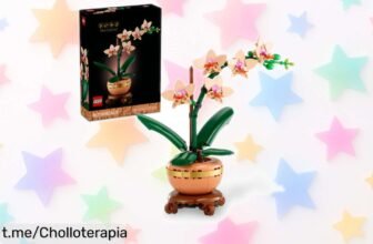 Montar una orquídea artificial con LEGO 10343 Botánico es un super chollo para dar vida a tu hogar, ¡no dejes que se escape este ofertón perfecto para los amantes de las manualidades!