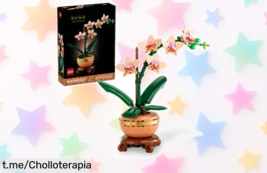 Montar una orquídea artificial con LEGO 10343 Botánico es un super chollo para dar vida a tu hogar, ¡no dejes que se escape este ofertón perfecto para los amantes de las manualidades!