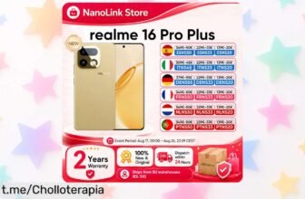 Móvil Realme 16 Pro Plus con cámara de 200MP y pantalla AMOLED en oferta explosiva, ¡no te lo pierdas! Ideal para los que quieren calidad sin romper la hucha.