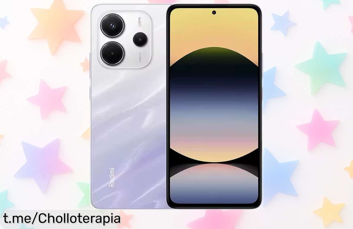 Móvil Xiaomi Redmi Note 14 con cámara de 108MP y batería de 5500mAh a un precio imposible, ¡es tu oportunidad para cambiar ya!