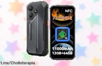 Móvil resistente OSCALNEX Marine 2 con super batería de 11.000 mAh y pantalla fluida: ¡precio loco en un dispositivo preparado para todo, no te quedes sin el tuyo!