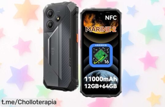 Móvil resistente OSCALNEX Marine 2 con super batería de 11.000 mAh y pantalla fluida: ¡precio loco en un dispositivo preparado para todo, no te quedes sin el tuyo!