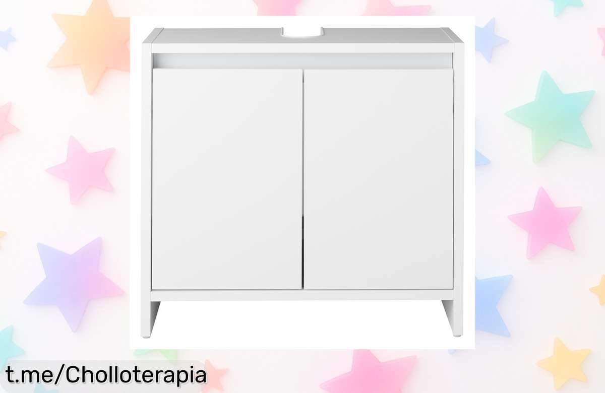 Mueble Oslo de LIVARNO HOME para debajo del lavabo, ¡aprovecha que su precio ha bajado y ordena tu baño con estilo a un coste increíble! No te lo pierdas.