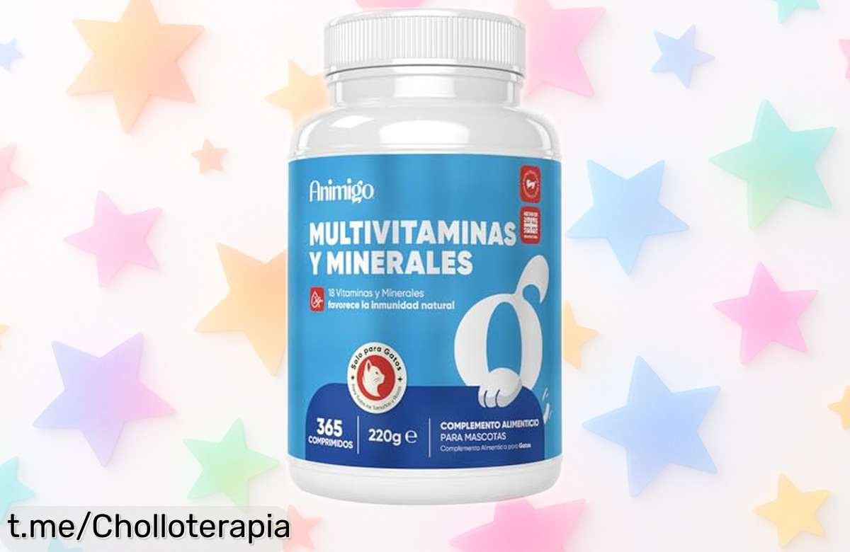 Multivitaminas y minerales para gatos, un super chollo de 365 comprimidos que cuidarán a tu felino como se merece. ¡No dejes escapar esta oportunidad única!