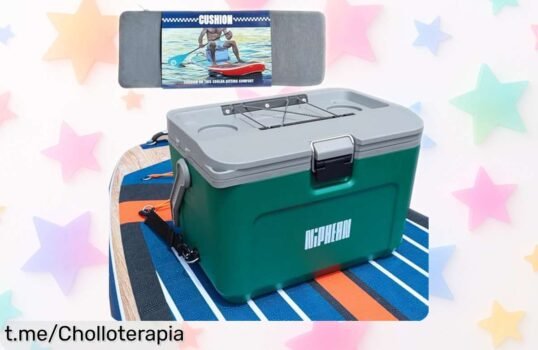 Nevera portátil rígida Niphean que mantiene tus bebidas frías hasta 60 horas ¡Super chollo! Aprovéchate de nuestro precio de ganga y disfruta más tiempo en el agua sin preocupaciones.