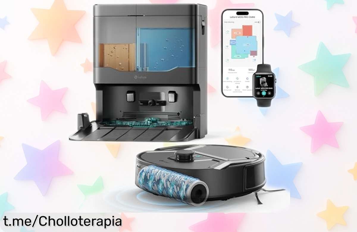 Olvídate de barrer y fregar con el robot aspirador y fregasuelos Lefant M210 Pro, ¡aprovecha este precio loco que hará brillar tu hogar!