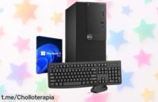 Ordenador Dell OptiPlex 3050 Mini Torre: ¡Super chollo reacondicionado con Intel i5, perfecto para estudiar o trabajar! No dejes pasar esta oportunidad que vuela.