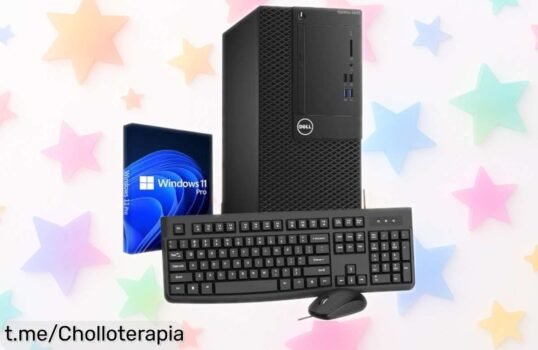 Ordenador Dell OptiPlex 3050 Mini Torre: ¡Super chollo reacondicionado con Intel i5, perfecto para estudiar o trabajar! No dejes pasar esta oportunidad que vuela.