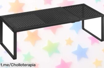 Organizador extensible SONGMICS que aprovecha cada rincón de tu cocina, ¡super chollo que transforma el caos en orden! No dejes pasar esta oferta increíble.
