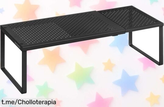 Organizador extensible SONGMICS que aprovecha cada rincón de tu cocina, ¡super chollo que transforma el caos en orden! No dejes pasar esta oferta increíble.