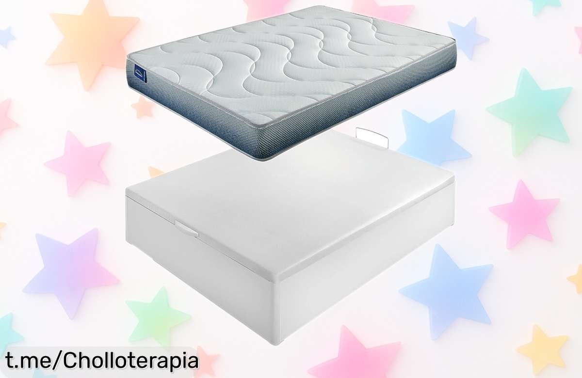 Pack colchón con canapé Max Adapt Y9 Somnalís para dormir como un rey a un precio que no te esperas, ¡aprovecha este ofertón y mejora tu descanso ya!