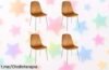 Pack de 4 sillas LolaHome Gina para darle estilo a tu hogar a un precio de ganga que se va volando, ¡no te quedes sin las tuyas y transforma tu rincón favorito!