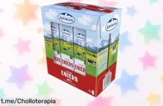 Pack de 6 litros de leche entera Central Lechera Asturiana, nutritiva y deliciosa a un precio loco que no te puedes perder para empezar el día con energía.