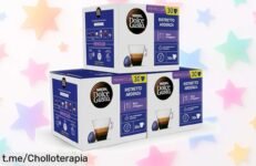 Pack de 90 cápsulas de café ristretto NESCAFÉ Dolce Gusto a precio de risa: intensas, rápidas y perfectas para iniciar cada día con energía ¡No te lo pierdas!