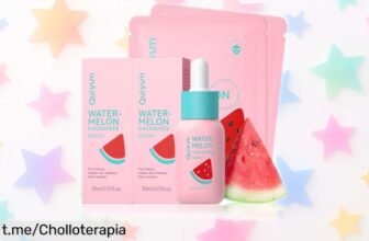 Pack de skincare QUIYUM con suero de niacinamida y mascarillas: tu piel radiante y suave a un precio loco que te hará sonreír. ¡No lo pienses, aprovecha esta oferta única ya!