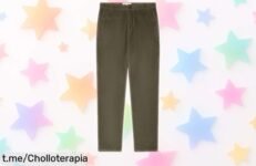 Pantalones Springfield Chino Micro Corduroy para hombre: ¡resistentes, estilosos y a un precio de locura que no te puedes perder! Aprovecha ya esta oportunidad.