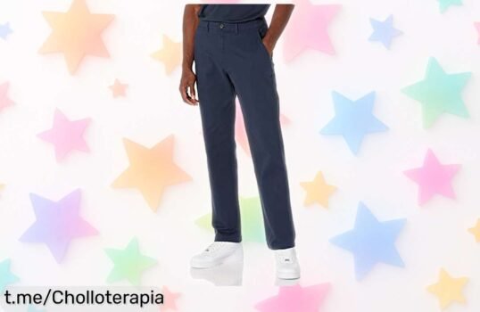Pantalones chinos Amazon Essentials para hombre, elegancia y comodidad a precio de ganga que no puedes dejar escapar, hazte con ellos antes de que se agoten