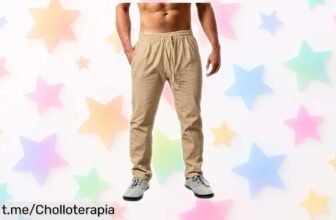 Pantalones de lino ligeros para hombre, el rafaga ideal que no ocupa lugar y te mantiene fresco: ¡últimos días para llevarte este ofertón a un precio increíble!