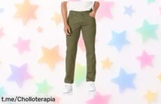 Pantalones de sarga Amazon Essentials para hombre a un precio regalado, la prenda básica que siempre querrás tener en tu armario y no dejar escapar.