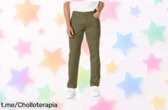 Pantalones de sarga Amazon Essentials para hombre a un precio regalado, la prenda básica que siempre querrás tener en tu armario y no dejar escapar.