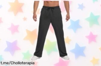 Pantalones jogger PINSPARK de algodón a precio increíble, cómodos y estilosos para estar en casa o salir. ¡Oferta imbatible que no querrás dejar escapar!