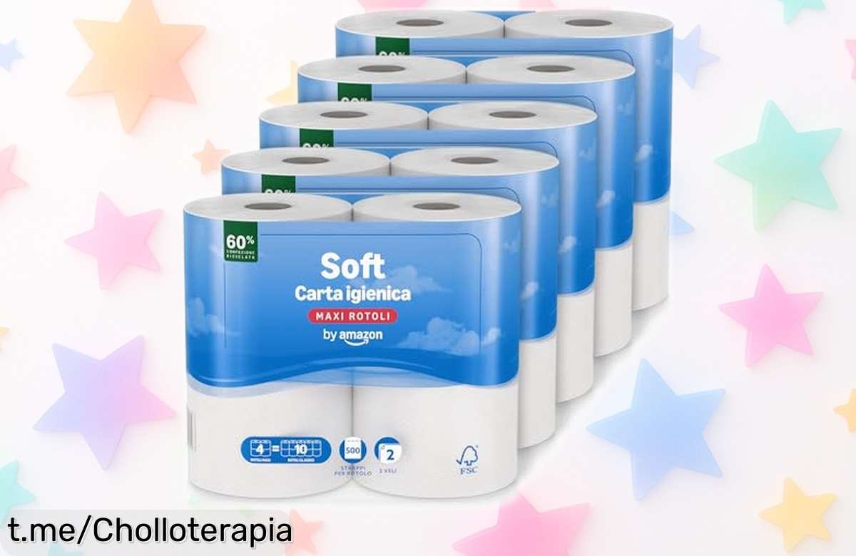 Papel higiénico doble capa Amazon, 20 unidades a un precio de escándalo: suavidad y resistencia que no podrás dejar escapar. ¡Haz tu pedido ya y despídete de las preocupaciones!