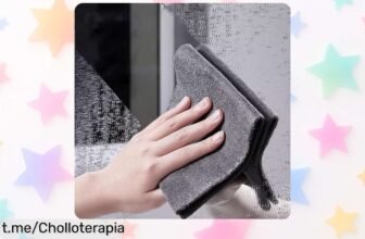 Paquete de 5 paños mágicos para cristales y espejos que eliminan manchas con solo agua, ¡aprovéchalo antes de quedarte sin tu chollo!