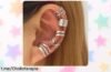 Pendientes de clip para cartílago en latón, el toque cool que tu look necesita a un precio nunca visto: ¡no te los puedes perder!