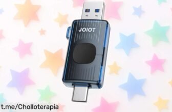 Pendrive JOIOT 32GB USB 3.2 retráctil a precio de locura, guarda tus recuerdos sin perder tapas y aprovecha esta oferta que no se repite. ¡Consíguelo ya!