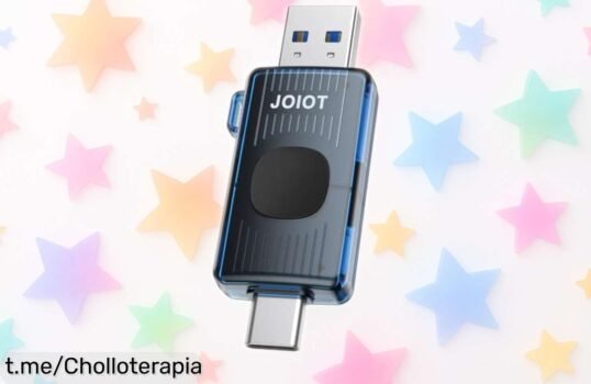 Pendrive JOIOT 32GB USB 3.2 retráctil a precio de locura, guarda tus recuerdos sin perder tapas y aprovecha esta oferta que no se repite. ¡Consíguelo ya!